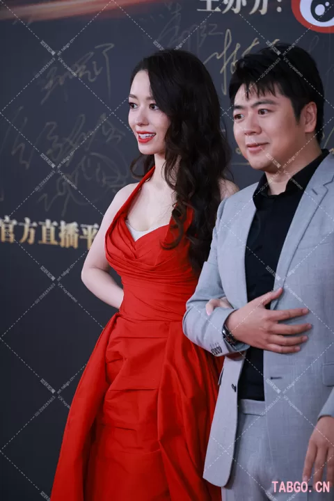 吉娜微博之夜红毯 少量