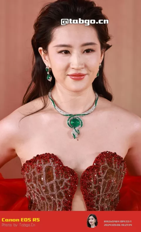 【已出】刘亦菲 宝格丽红毯 怼脸特写