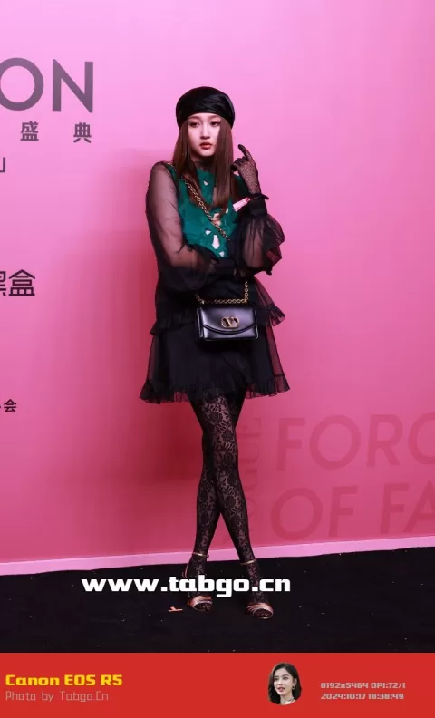 关晓彤 vogue红毯 特写