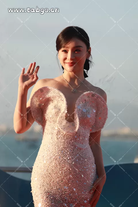 袁姗姗 海南电影节红毯 