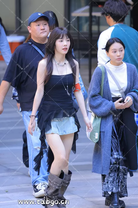 蔡文静 剧组路透