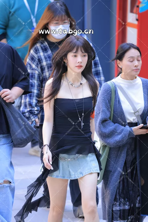 蔡文静 剧组路透