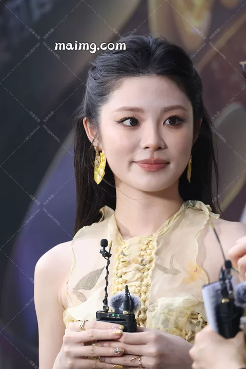 姚晓棠 打歌2025 红毯+录制 有特 好美