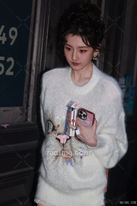 宋祖儿 巴黎时装周晚宴 氛围感