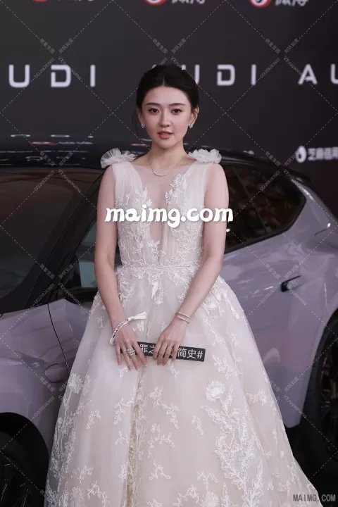 梁洁 微博视界大会红毯