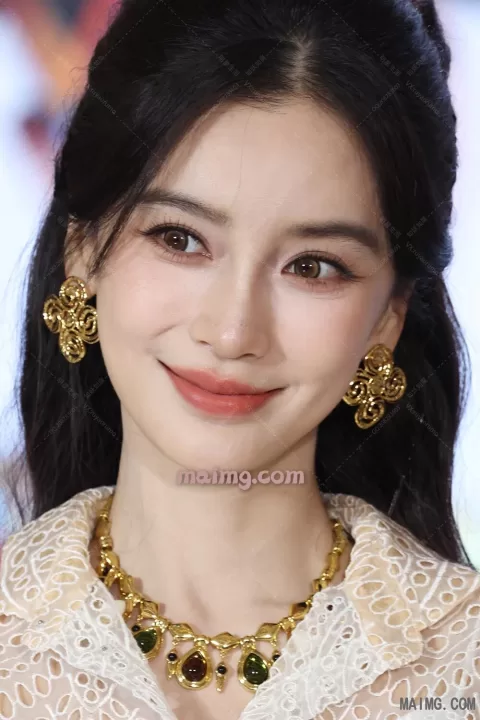 angelababy红蜻蜓活动站台