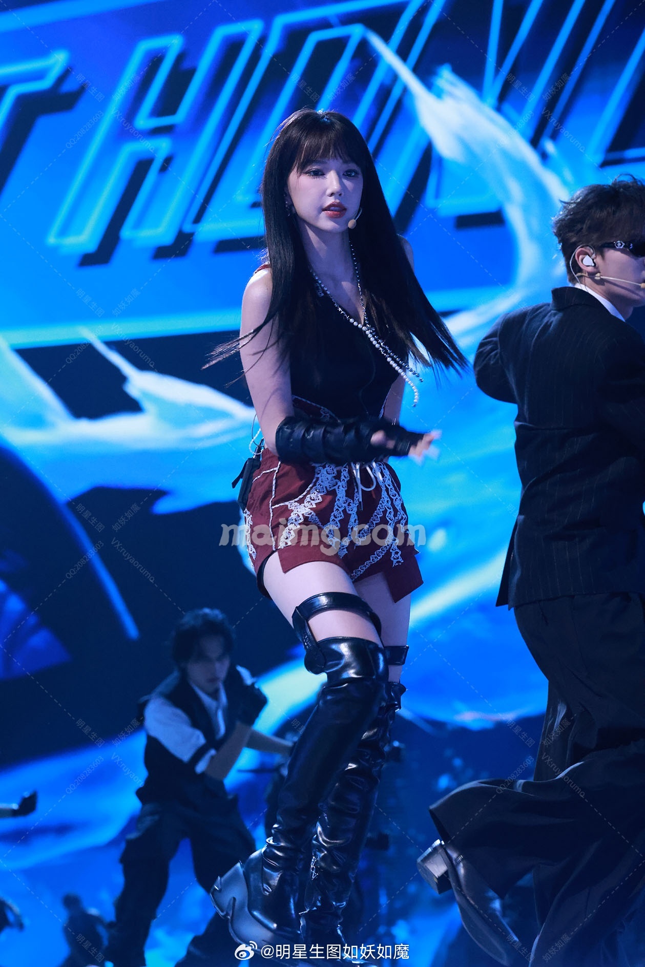 微博:明星生图如妖如魔